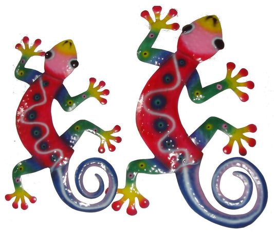 Metal Art ~ Gecko spiral tail coloured