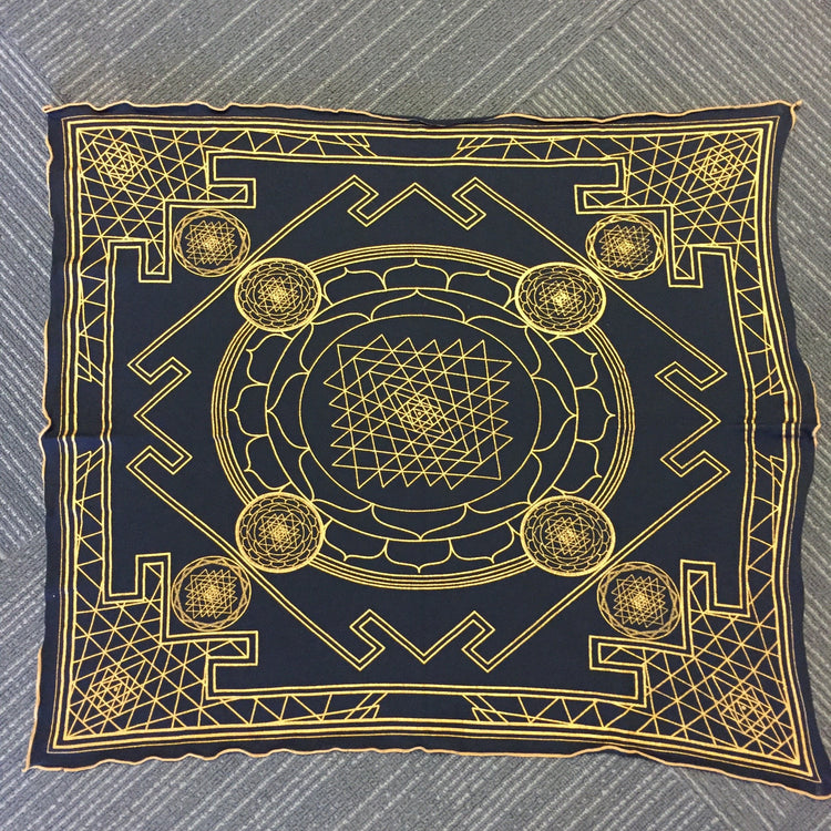 Crystal Infused Black Bandanas
