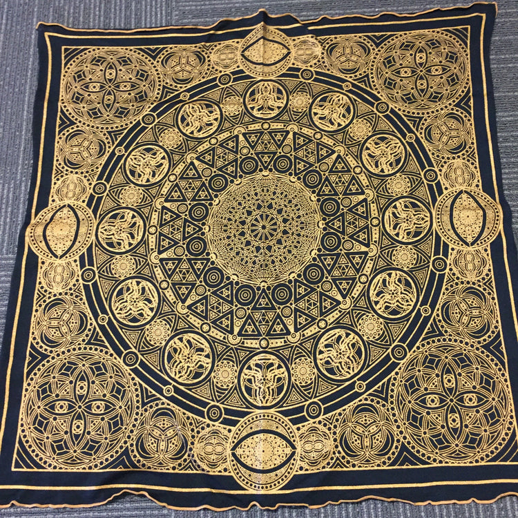 Crystal Infused Black Bandanas