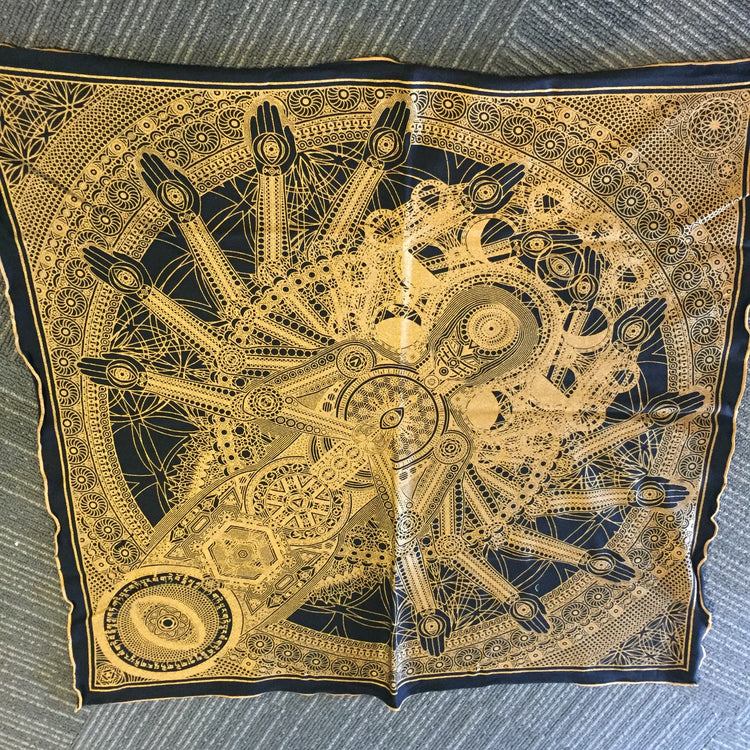 Crystal Infused Black Bandanas