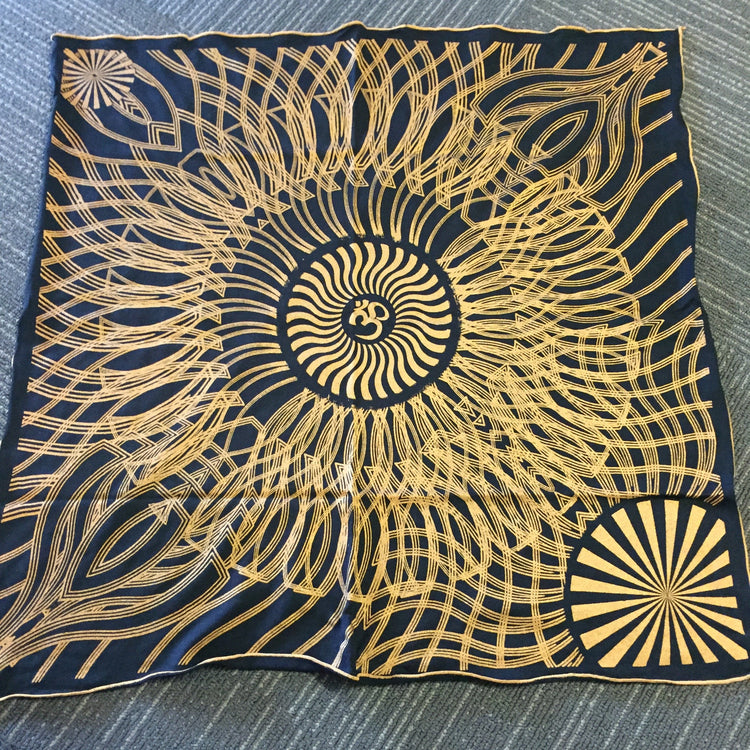 Crystal Infused Black Bandanas