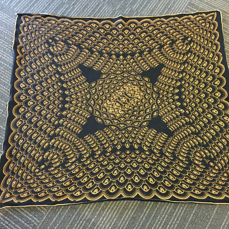 Crystal Infused Black Bandanas