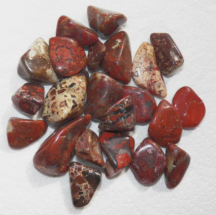 Brecciated Jasper Tumble