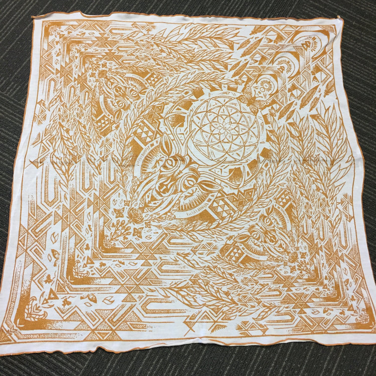 Crystal Infused White Bandanas