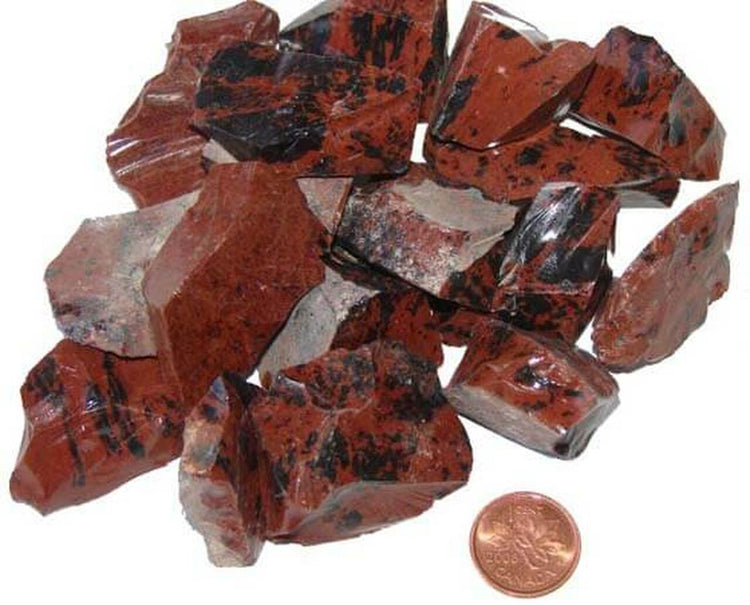 Mahogany Obsidian Rough