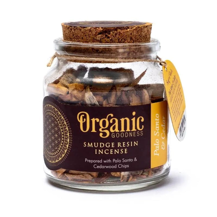 Organic Goodness ~ Smudge Resin Palo Santo & Cedar