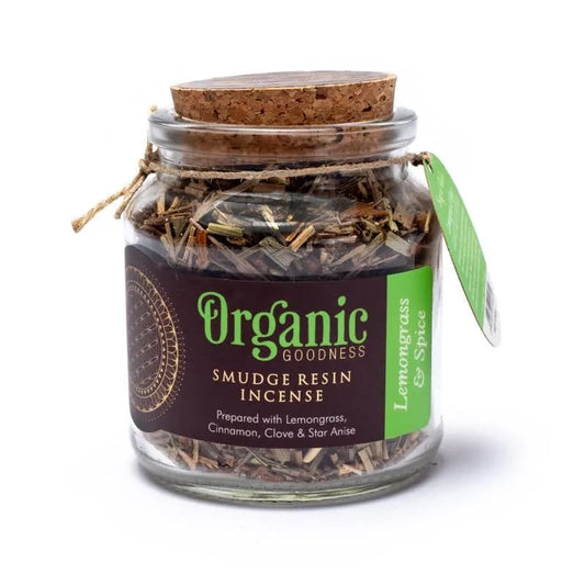 Organic Goodness ~ Smudge Resin Lemongrass & Spice