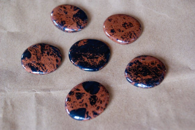 Mahogany Obsidian Flatstone