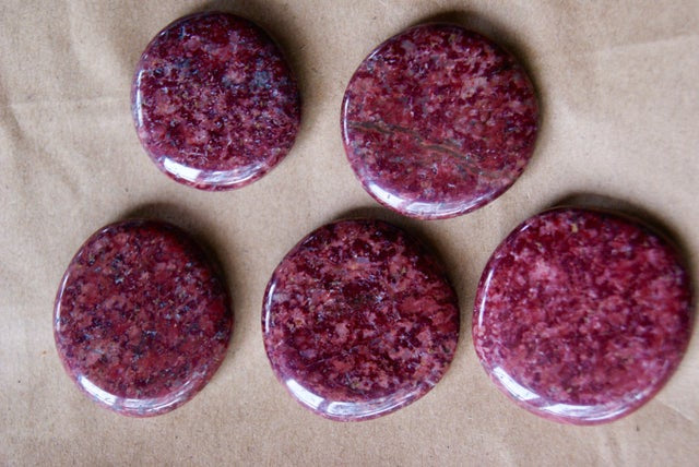 Red Wine Jasper  Flatstone