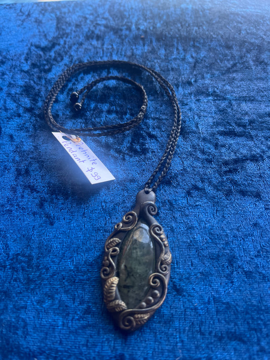 Prehnite Pendant