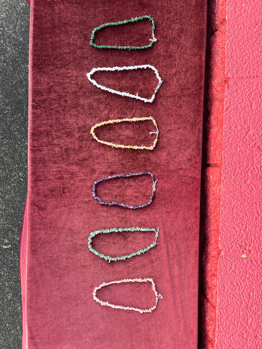 Crystal Chip Necklace