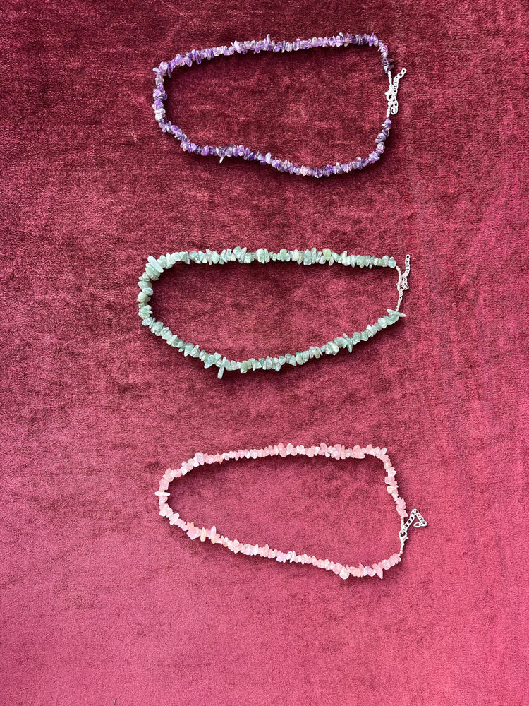Crystal Chip Necklace