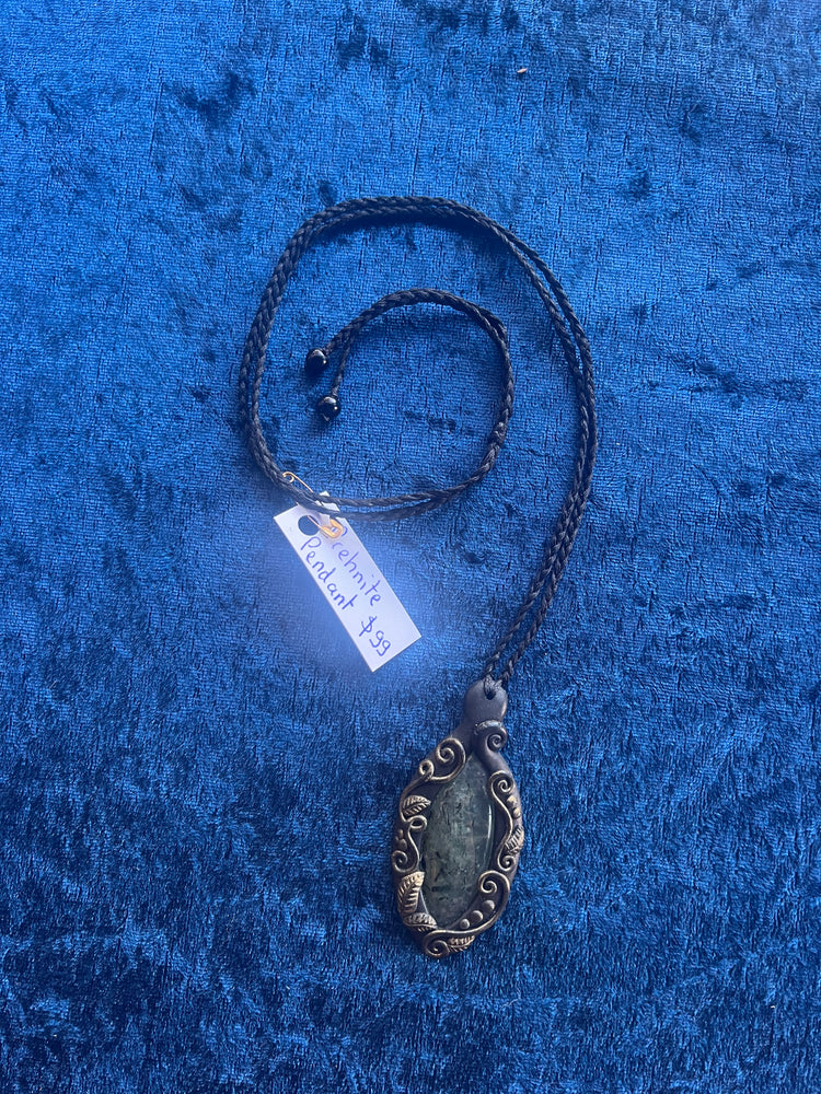 Prehnite Pendant