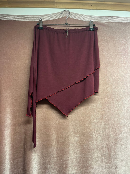 Yoga Wear - Short Skirt Red M