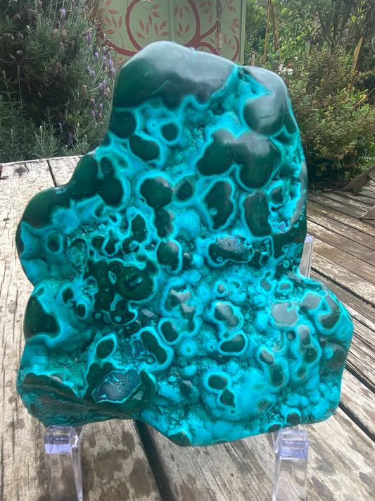 Chrysocolla Malachite Freeform