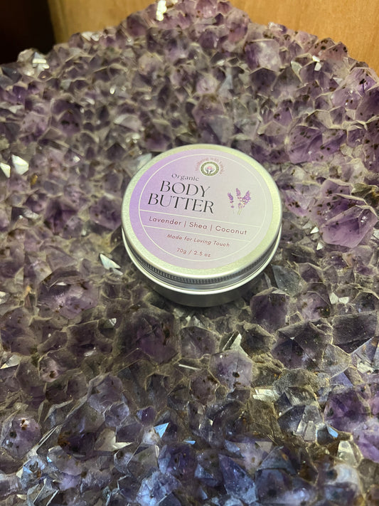 Organic Lavender Body Butter — Wellbeing with Valeska (Made on Waiheke Island)