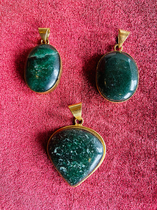 Moss Agate Pendant