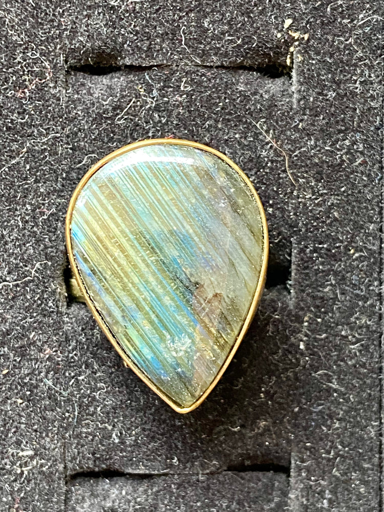 Labradorite Ring Large