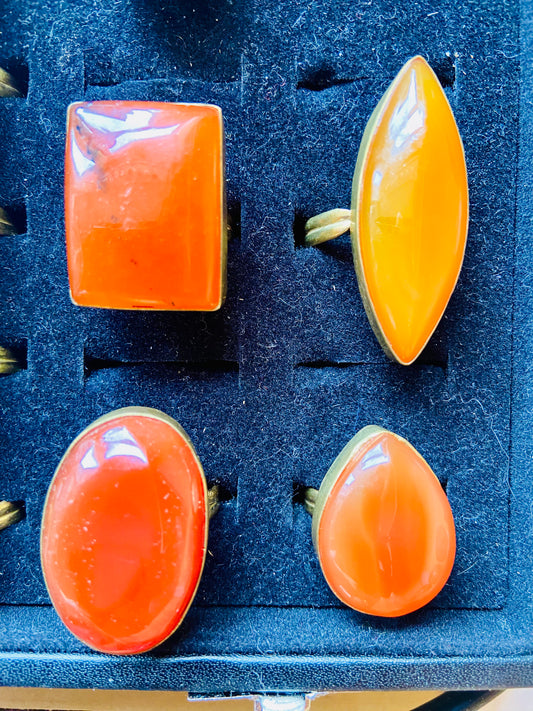 Carnelian Ring Large