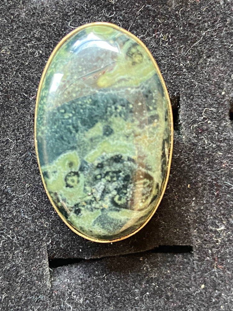 Kambaba Jasper Ring Large