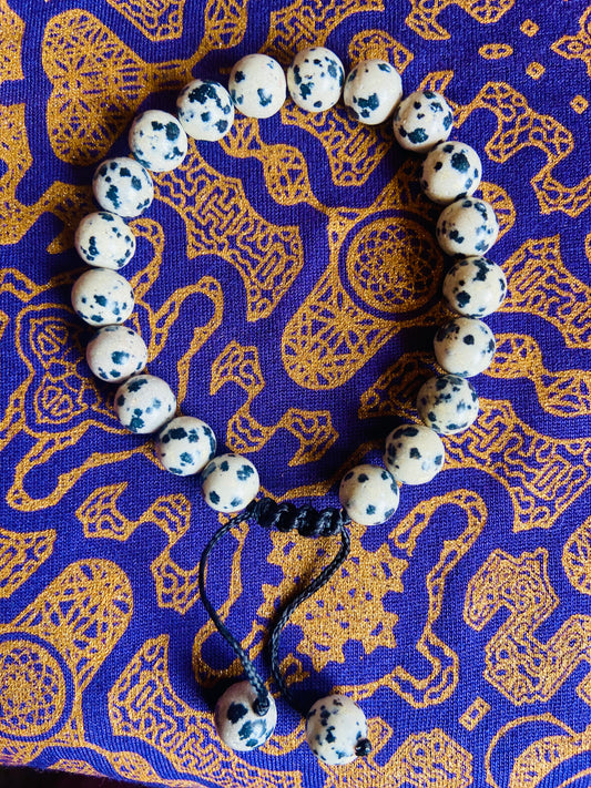 Dalmatian Jasper Bracelet