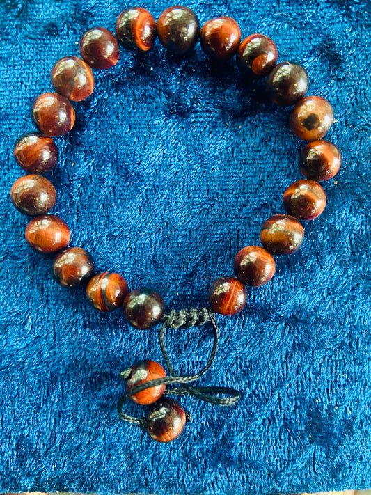 Red Tiger's Eye Bracelet