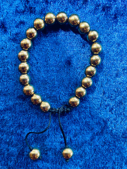 Golden Hematite Bracelet