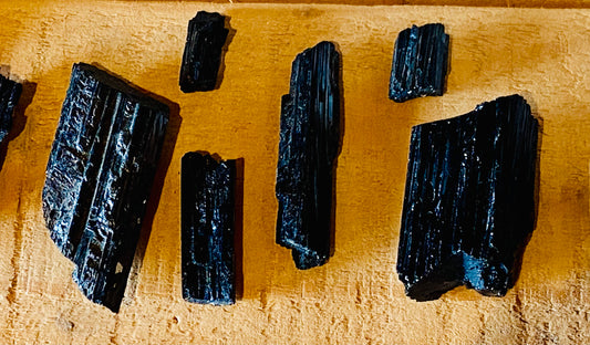 Black Tourmaline Rough