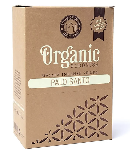 Organic Masala Incense Sticks ~ Palo Santo 15g