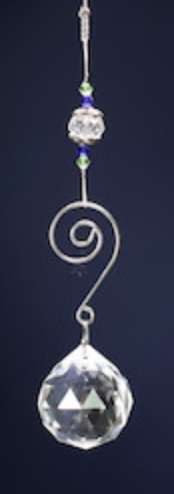 Ball Drop Spiral Suncatcher