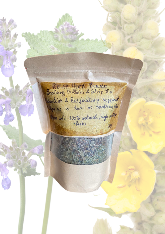 RelaxHerb Blend: Catnip & Mullein 50g