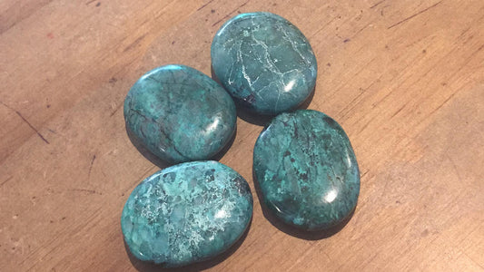 High Grade Chrysocolla Flatstone