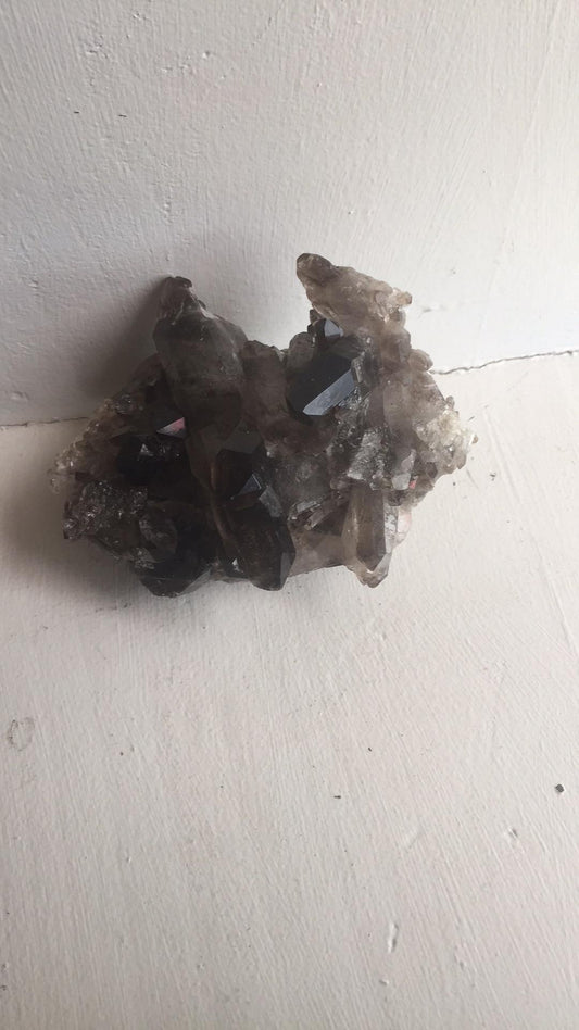Smoky Quartz Cluster 1