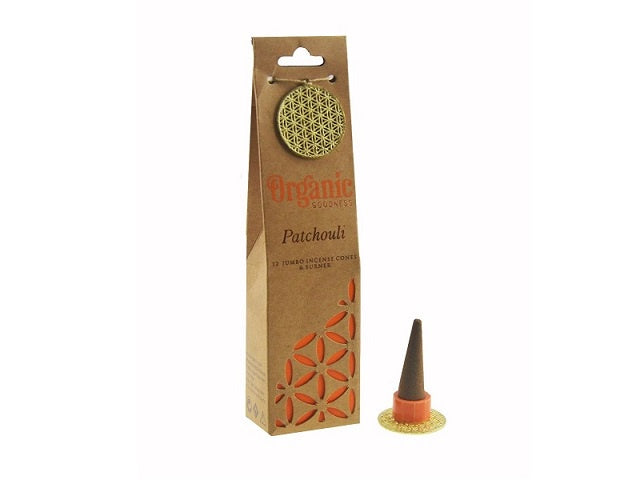 Organic Goodness Incense Cones Patchouli