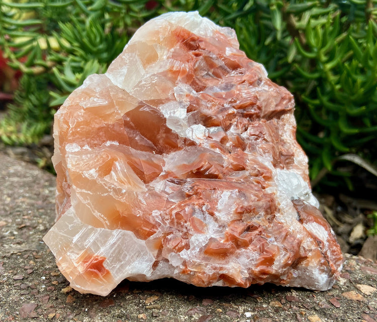 Red Calcite Specimen