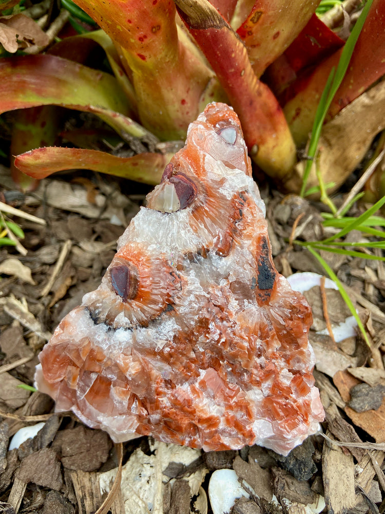 Red Calcite Specimen