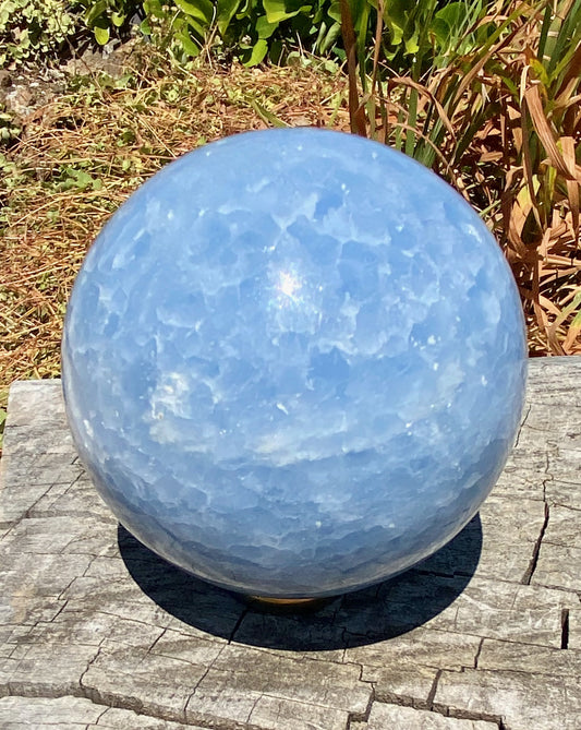 Blue Calcite Sphere