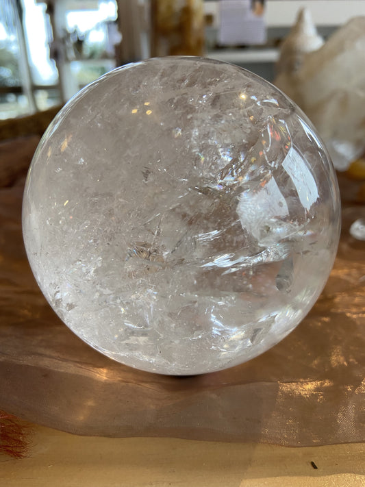 Clear Quartz Sphere
