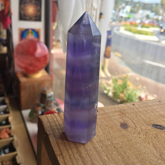 Purple Fluorite Tower