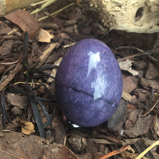 Onyx Marble Egg Purple