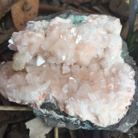 Stilbite Cluster Zeolite Medium 3
