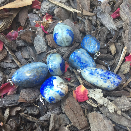 Lapis Lazuli Tumble Pendant