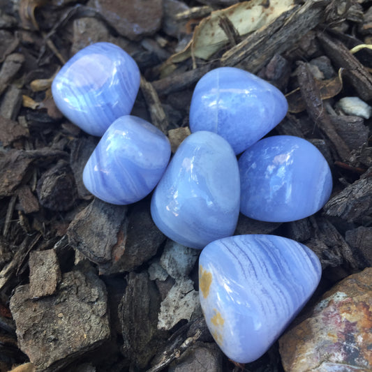 Blue Lace Agate Tumble