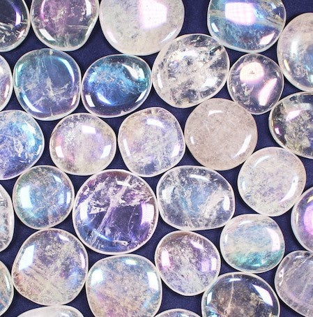 Rainbow Aura Flatstone