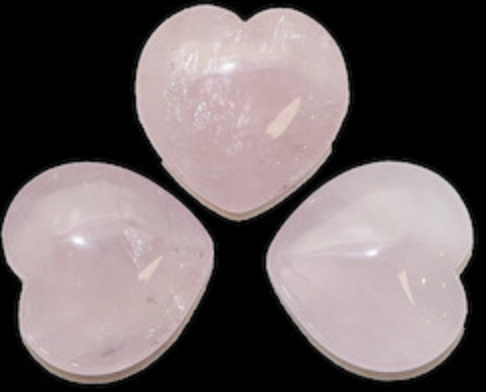 Rose Quartz Heart