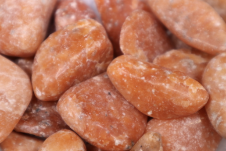 Orange Calcite Tumble (Dark )