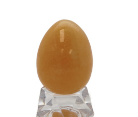 Orange Calcite Egg