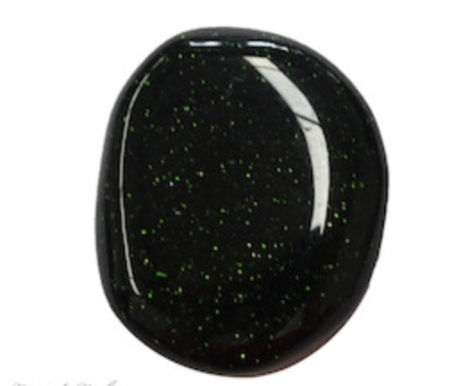 Green Goldstone Flatstone