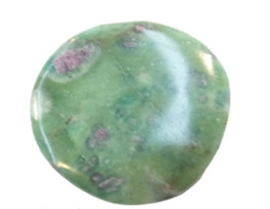 Ruby Fuchsite Flatstone