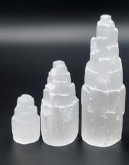 Selenite Rough Tower
